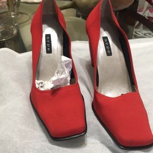 Beautiful red shoe by Hype